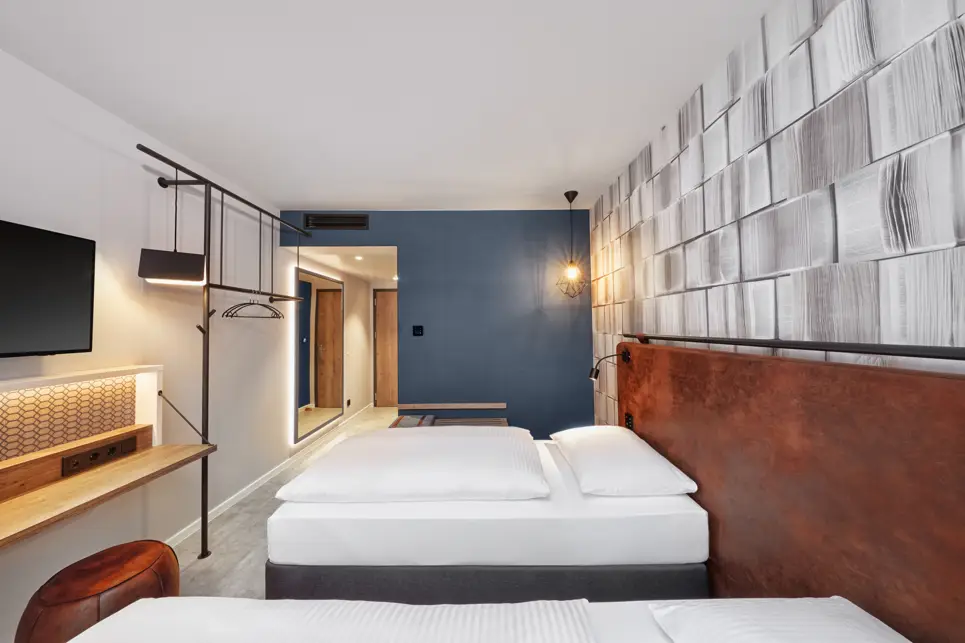Chambre twin Confort - H2 Hotel Mainz