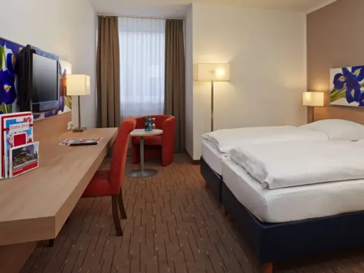 H+ Hotel Wiesbaden Niedernhausen Benvenuti all’hotel H+ Hotel Wiesbaden Niedernhausen - site internet officiel